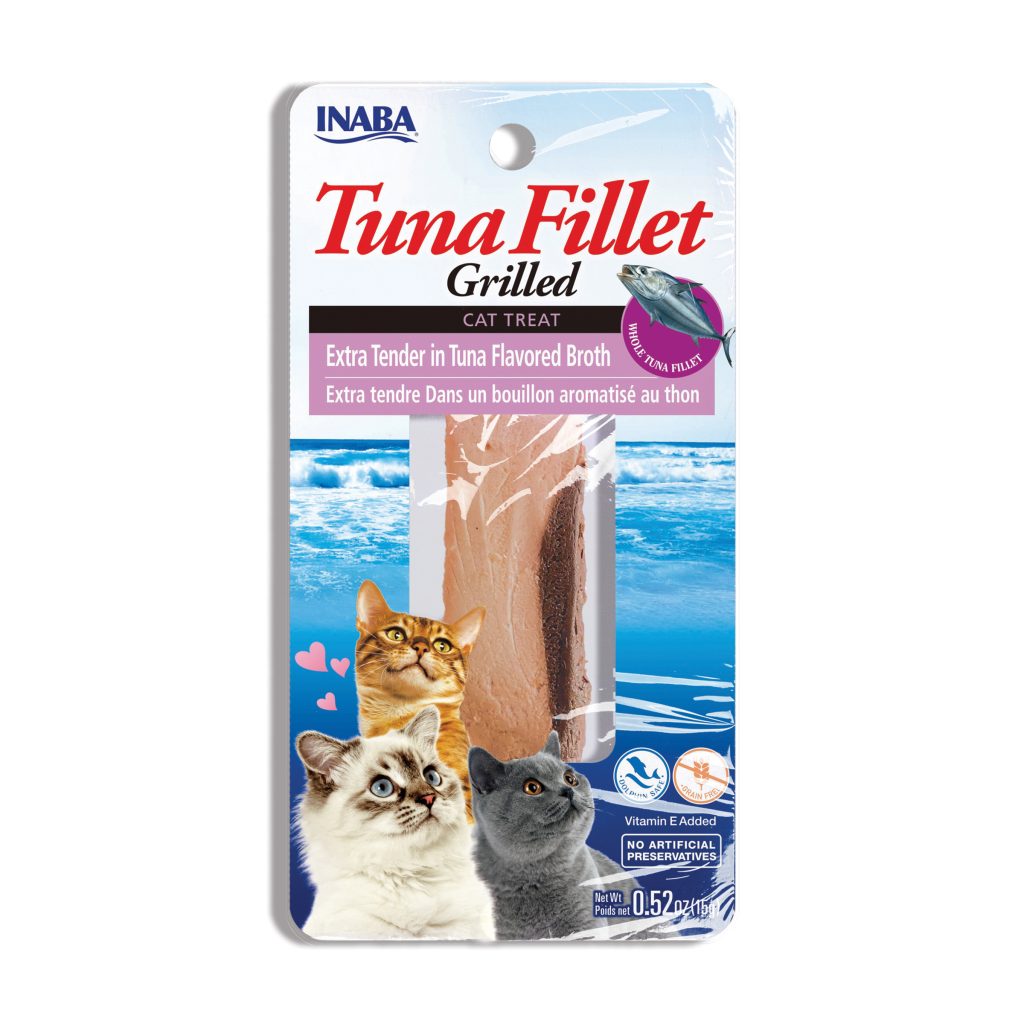 Grilled Fillets for Cat, Extra Tender Tuna in Tuna Flavored Broth (Each: 1 Fillets)