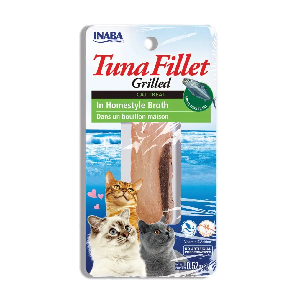 Grilled Fillets for Cat, Tuna in Homestyle Broth (Each: 1 Fillets)