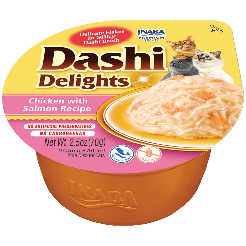 Dashi Delights for Cat, Chicken with Salmon Recipe (Each: 1 Cup)
