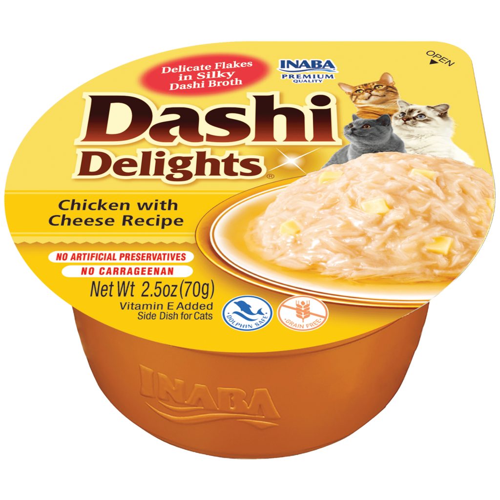 Dashi Delights for Cat, Chicken with Cheese Recipe (Each: 1 Cup)