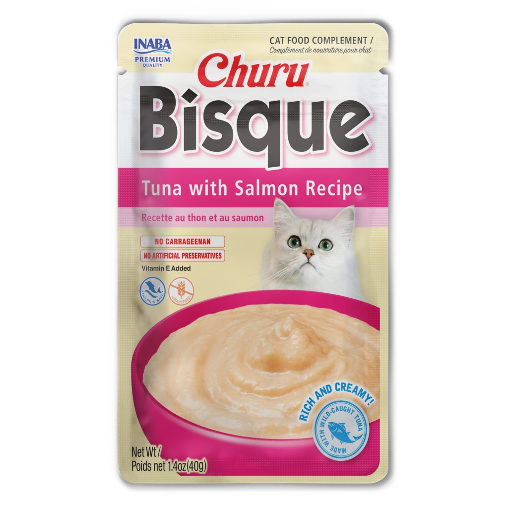Churu Bisque for Cat, Tuna with Salmon Recipe (Each: 1 Pouch)