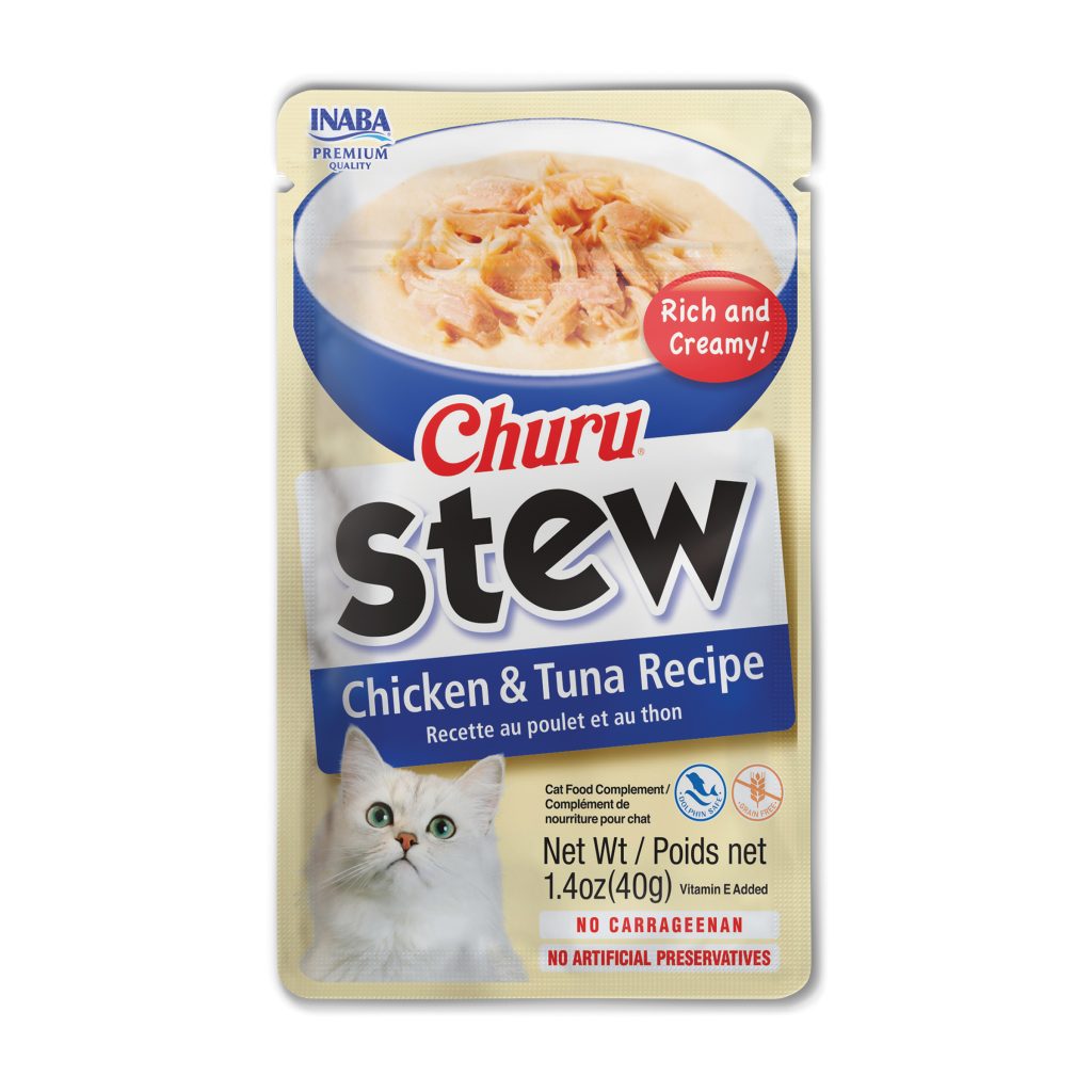 Churu Stew for Cat, Chicken & Tuna Recipe (Each: 1 Pouch)