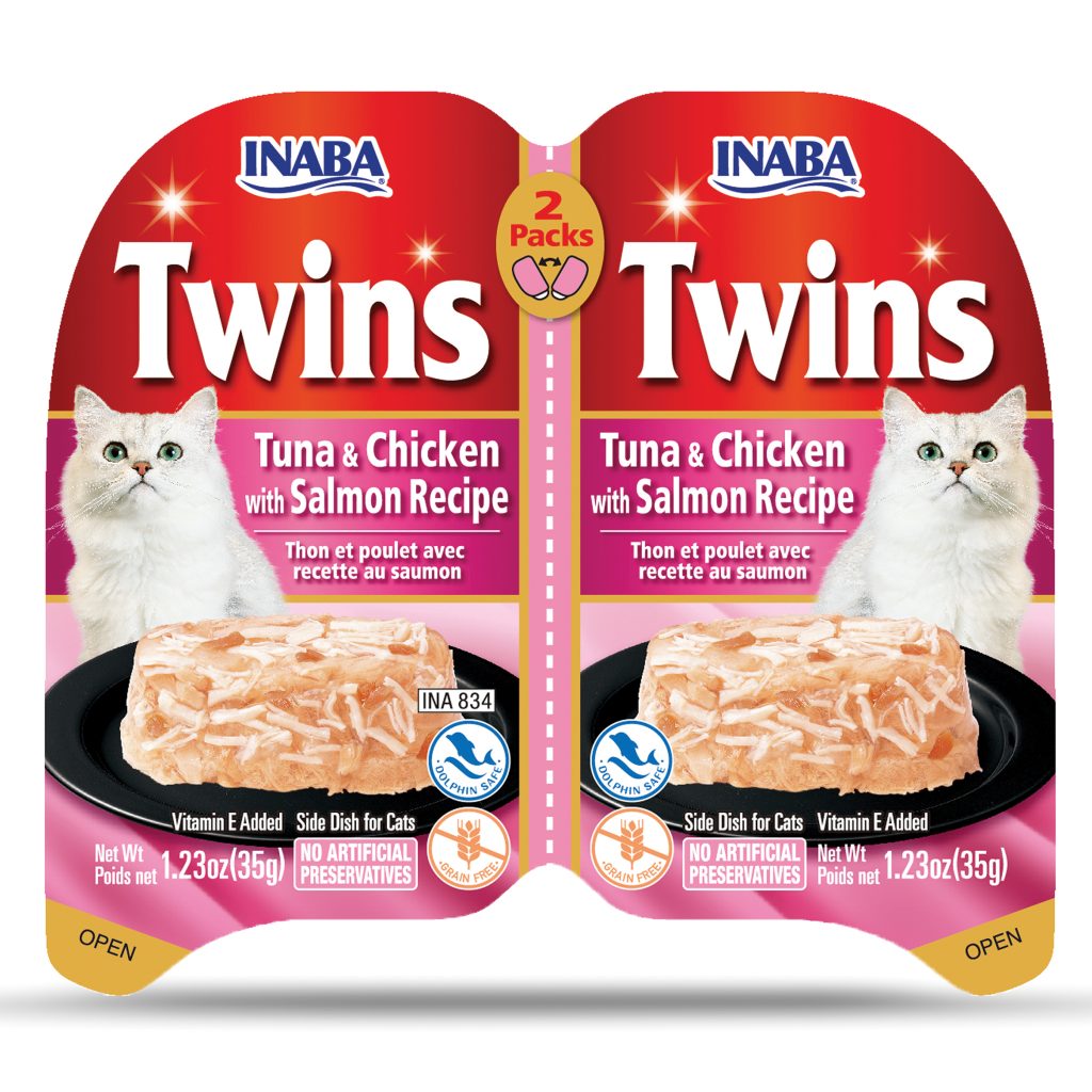 Twins for Cat, Tuna & Chicken with Salmon Recipe (Each: 2 Cups)
