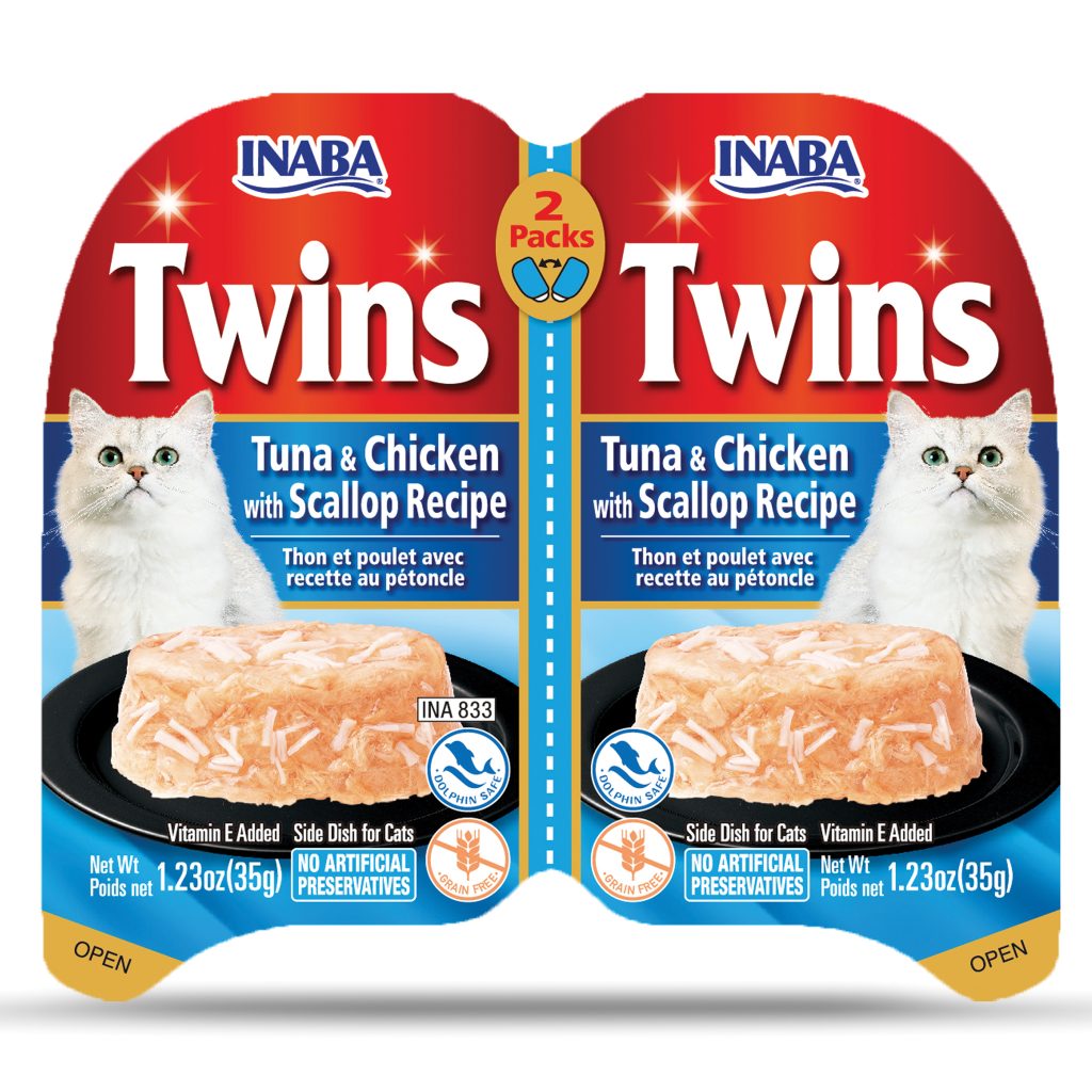 Twins for Cat, Tuna & Chicken with Scallop Recipe (Each: 2 Cups)
