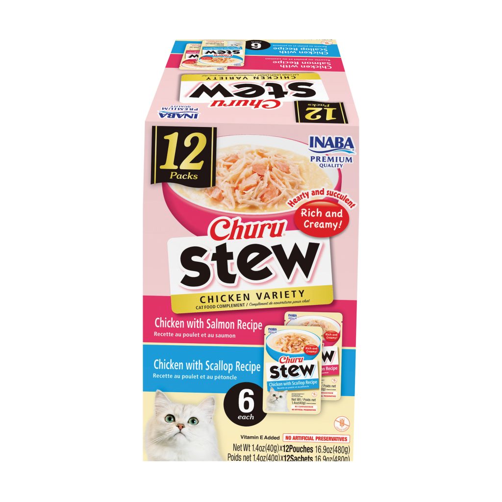Churu Stew for Cat, Chicken Variety (Each: 12 Pouches)