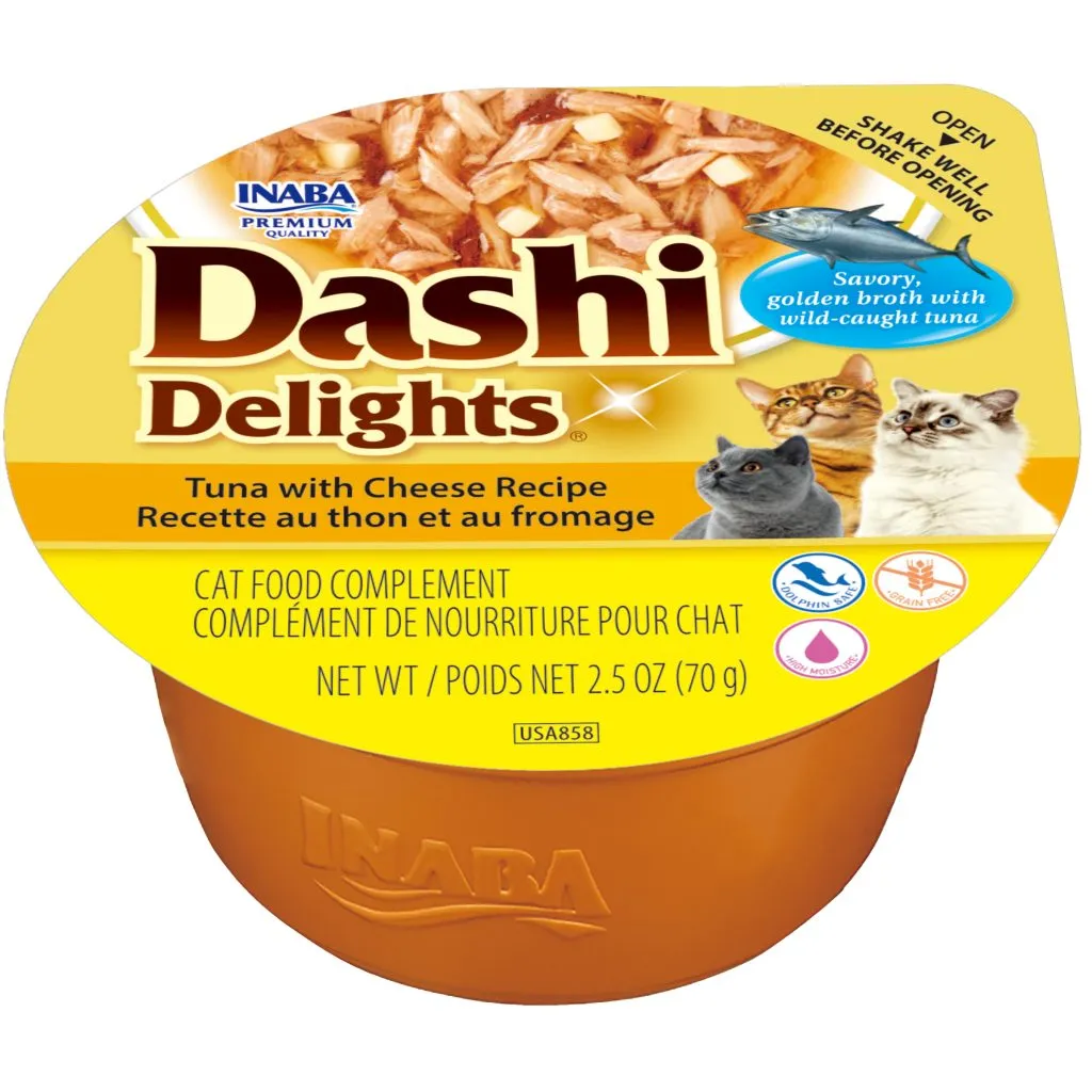 Dashi Delights for Cat, Tuna with Cheese Recipe (Each: 1 Cup)