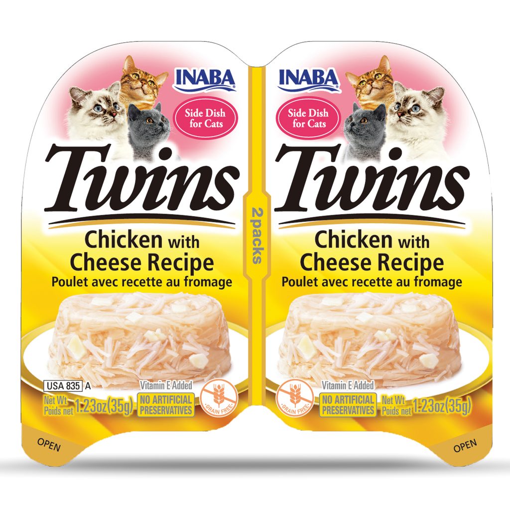 Twins for Cat, Chicken with Cheese Recipe (Each: 2 Cups)
