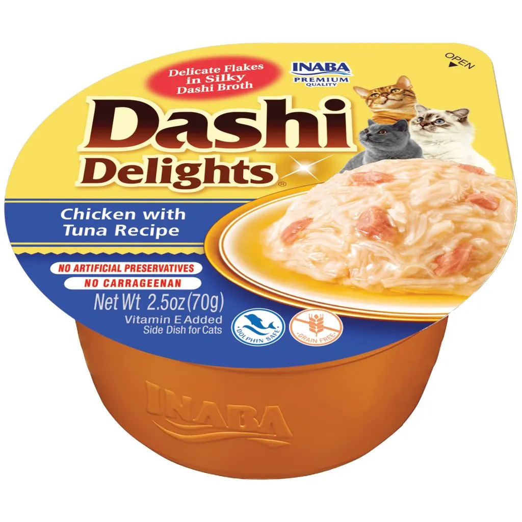 Dashi Delights for Cat, Chicken with Tuna Recipe (Each: 1 Cup)