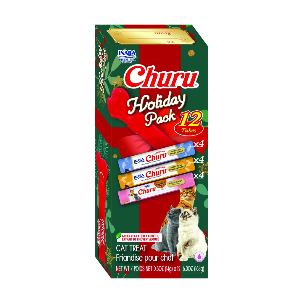 Churu for Cat, Churu Spoon Holiday Variety Pack (Each: 12 Tubes)