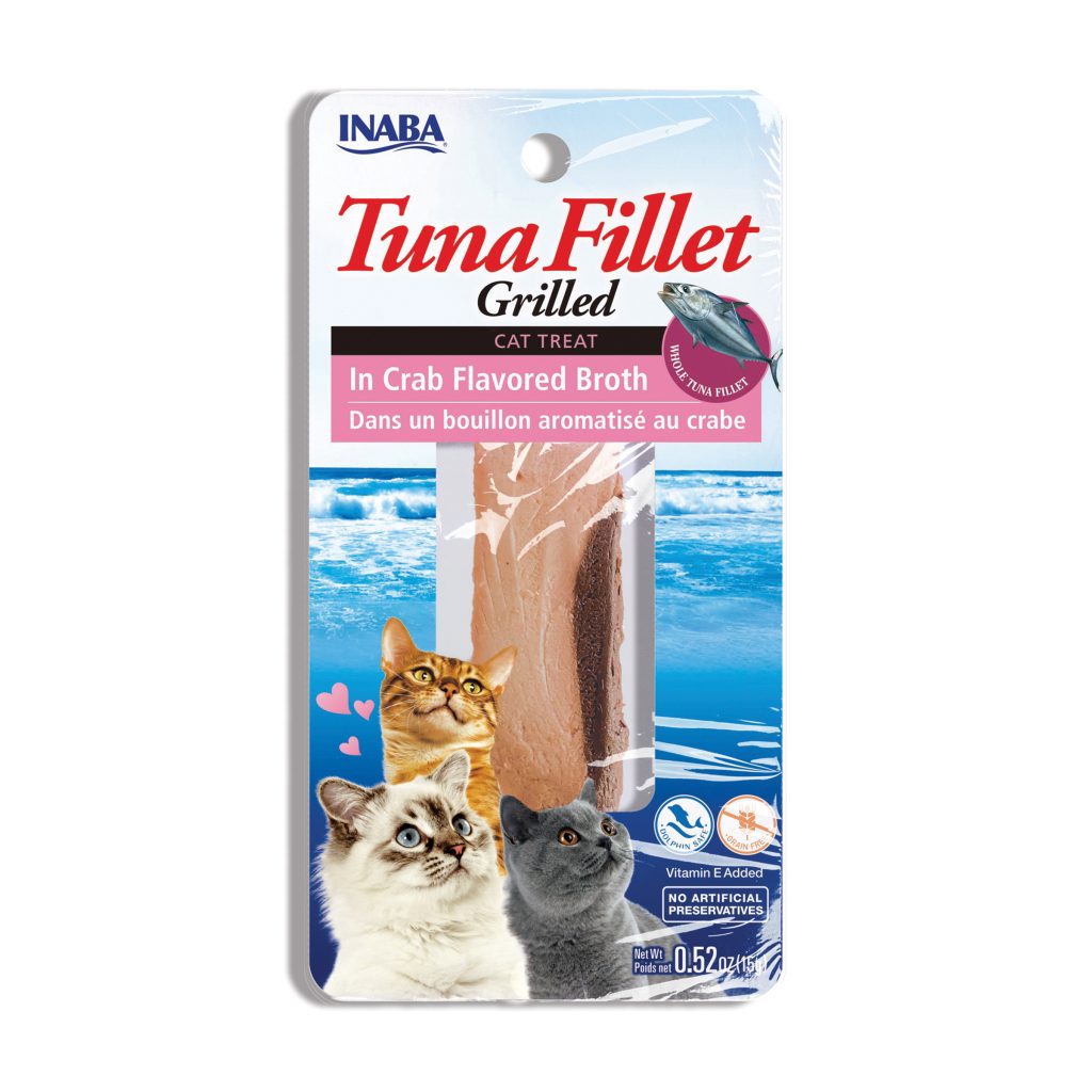 Grilled Fillets for Cat, Tuna in Crab Flavored Broth (Each: 1 Fillets)