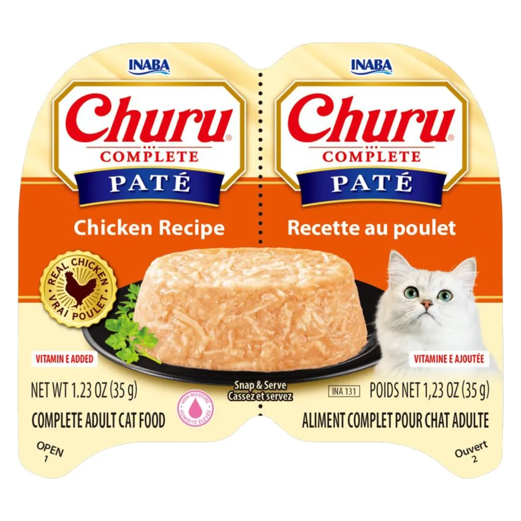 Churu Complete Pate for Cat, Chicken Recipe (Each: 2 Cups)