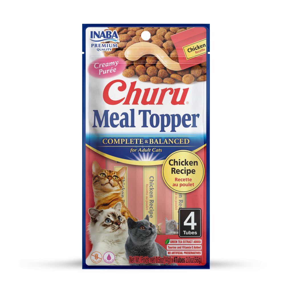 Churu Meal Topper for Cat, Chicken Recipe (Each: 4 Tubes)