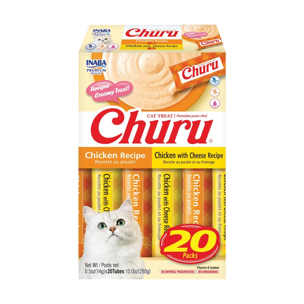 Churu for Cat, Chicken Variety Box (Each: 20 Tubes)