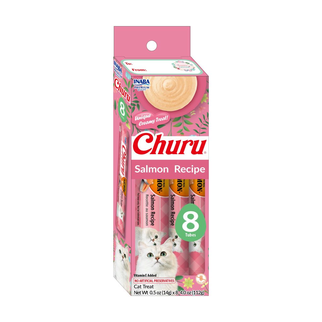 [EASTER] Churu for Cat, Salmon Recipe (Each: 8 Tubes)
