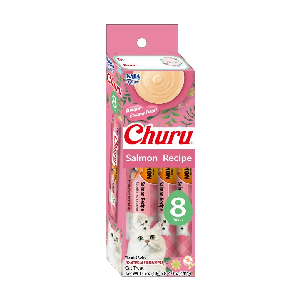 [EASTER] Churu for Cat, Salmon Recipe (Each: 8 Tubes)