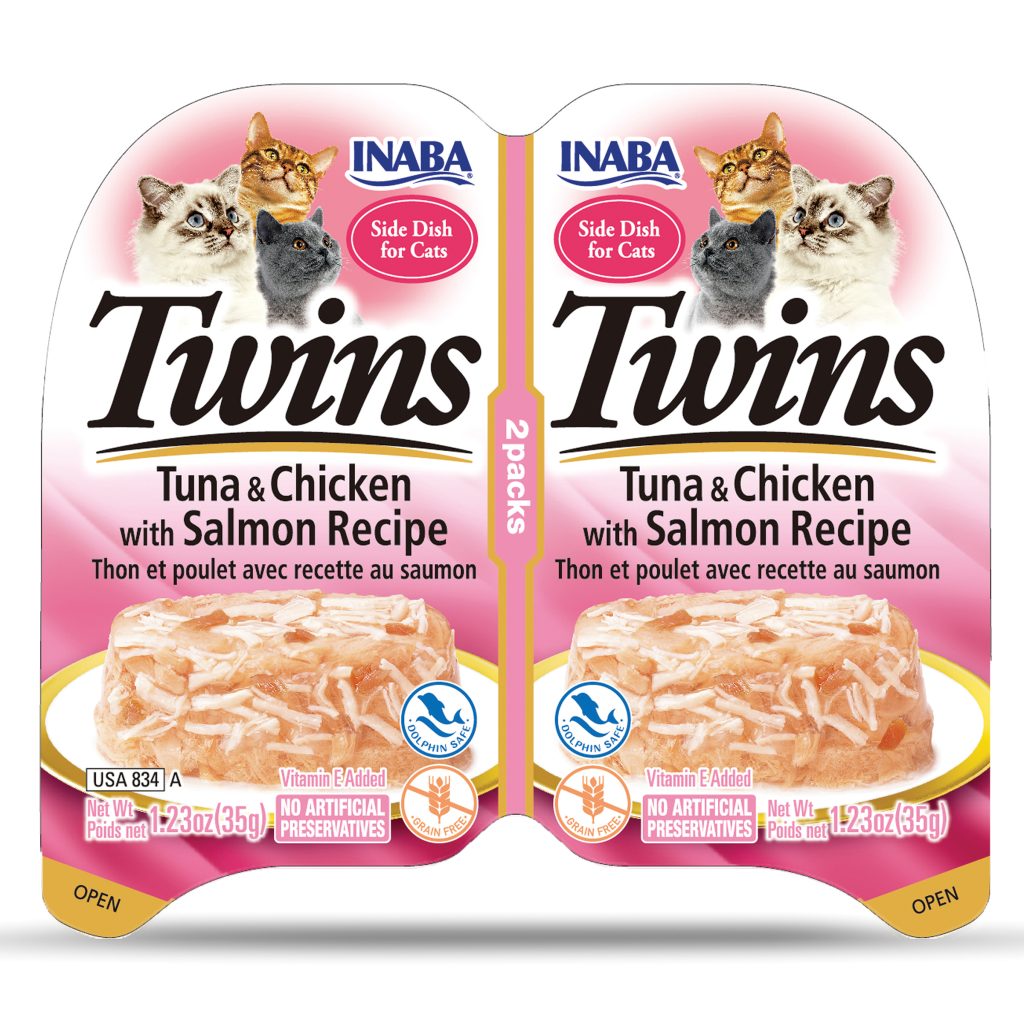 Twins for Cat, Tuna & Chicken with Salmon Recipe (Each: 2 Cups)