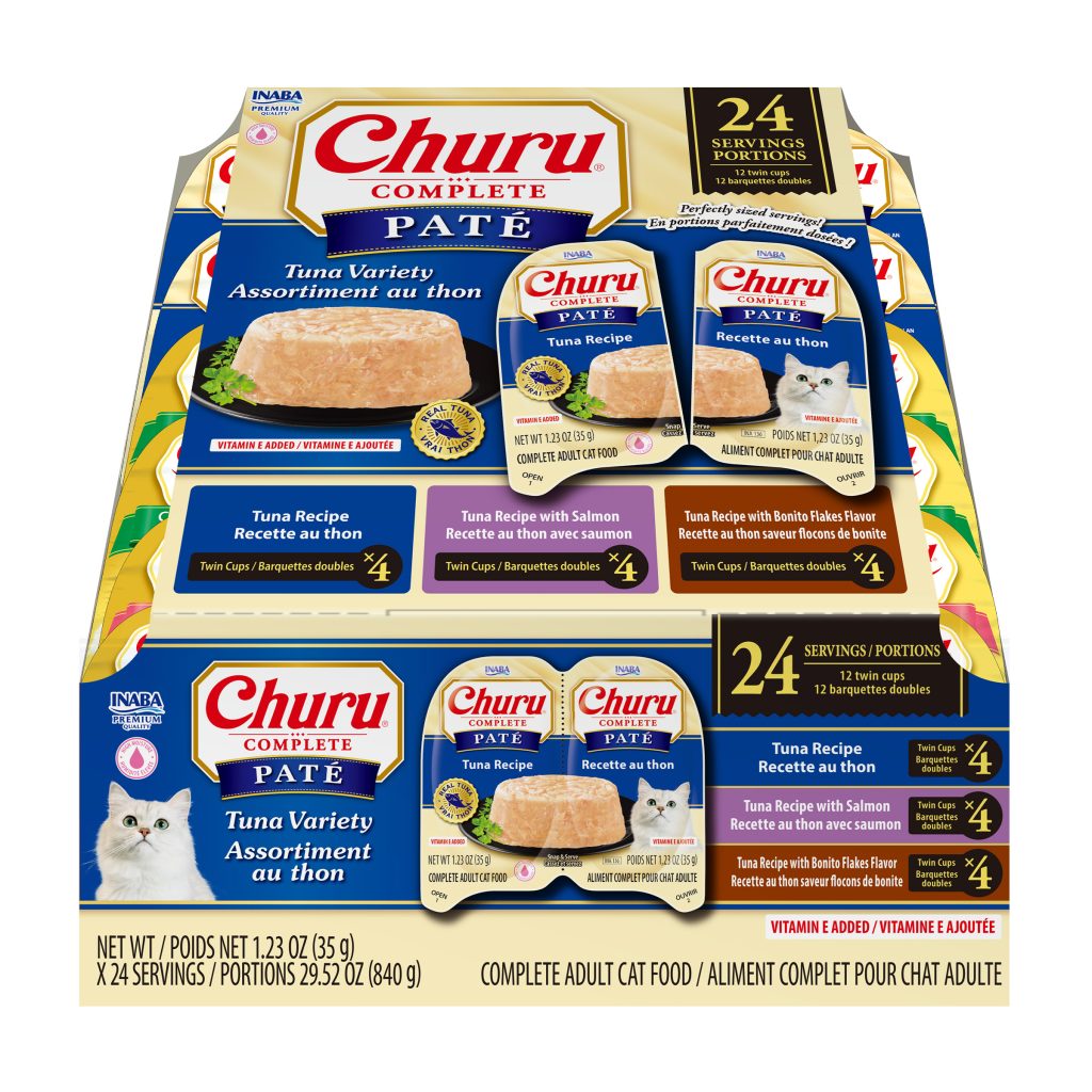 Churu Complete Pate for Cat, Tuna Variety (Each: 12 Cups)