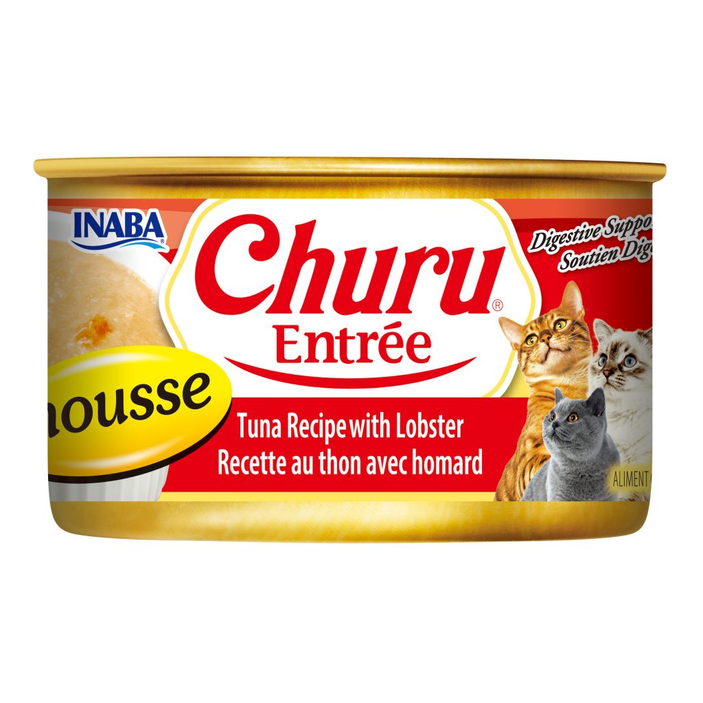 Churu Entree Mousse for Cat, Tuna Recipe with Lobster (Each: 1 Can)