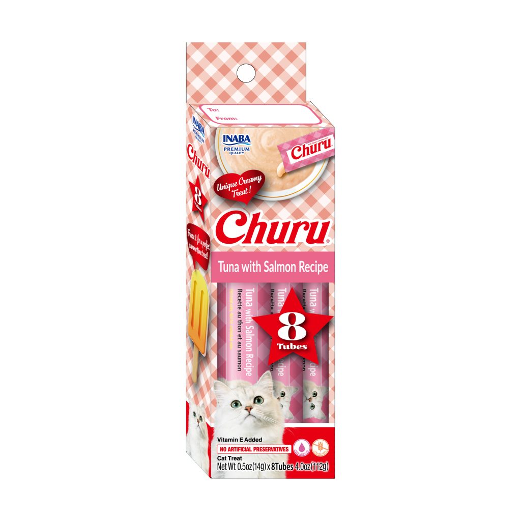[SUMMER] Churu for Cat, Tuna with Salmon Recipe (Each: 8 Tubes)
