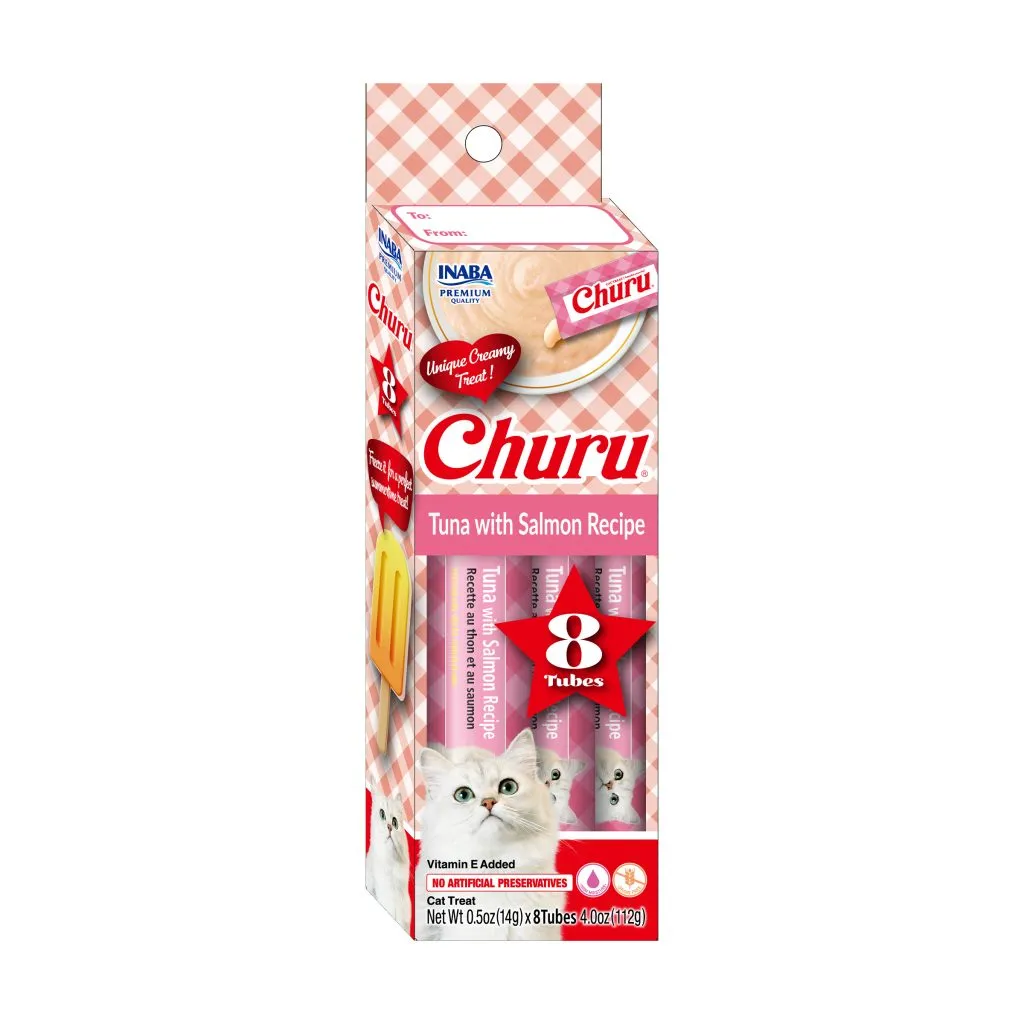 [SUMMER] Churu for Cat, Tuna with Salmon Recipe (Each: 8 Tubes)