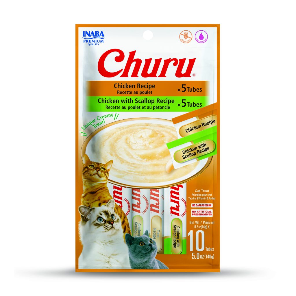 Churu for Cat, Chicken Variety Bag (Each: 10 Tubes)