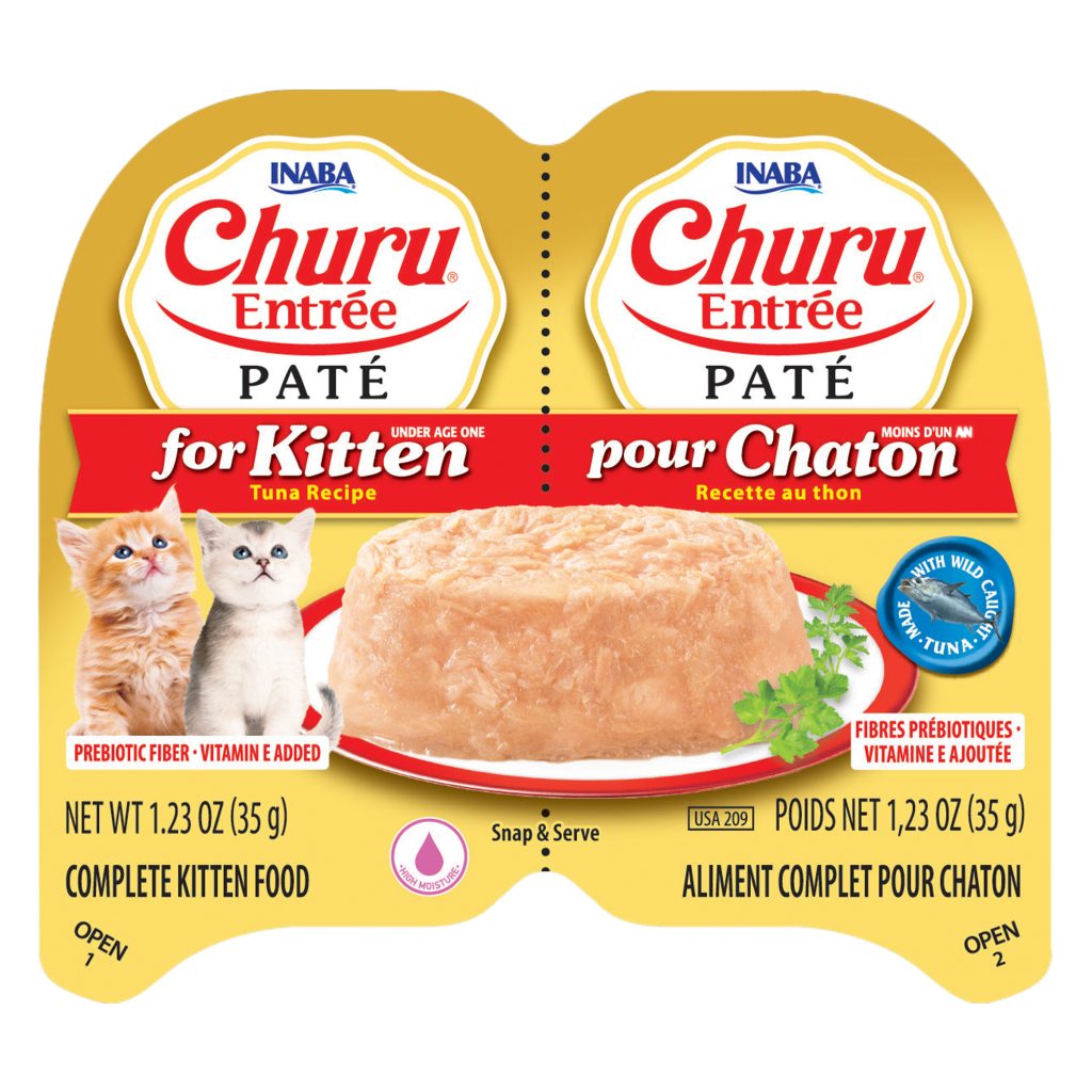 Churu Entree Pate Kitten, Tuna Recipe (Each: 2 Cups)