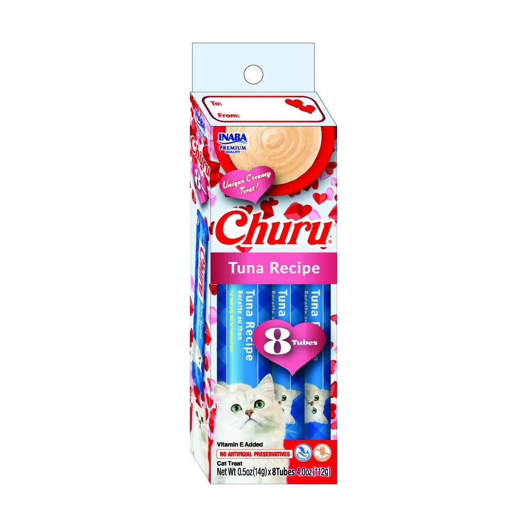 [VALENTINE'S DAY] Churu for Cat, Tuna Recipe (Each: 8 Tubes)