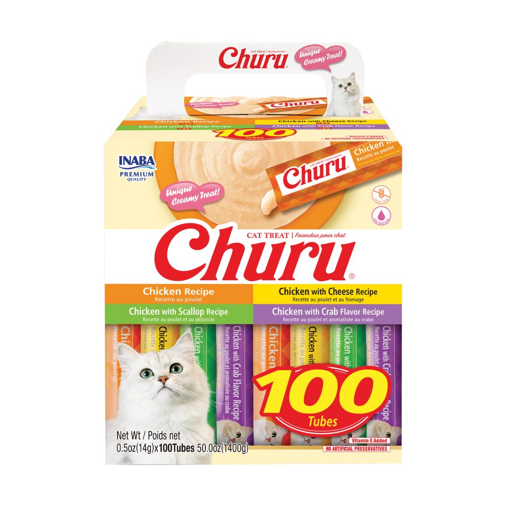 Churu for Cat, Chicken Variety (Each: 100 Tubes)