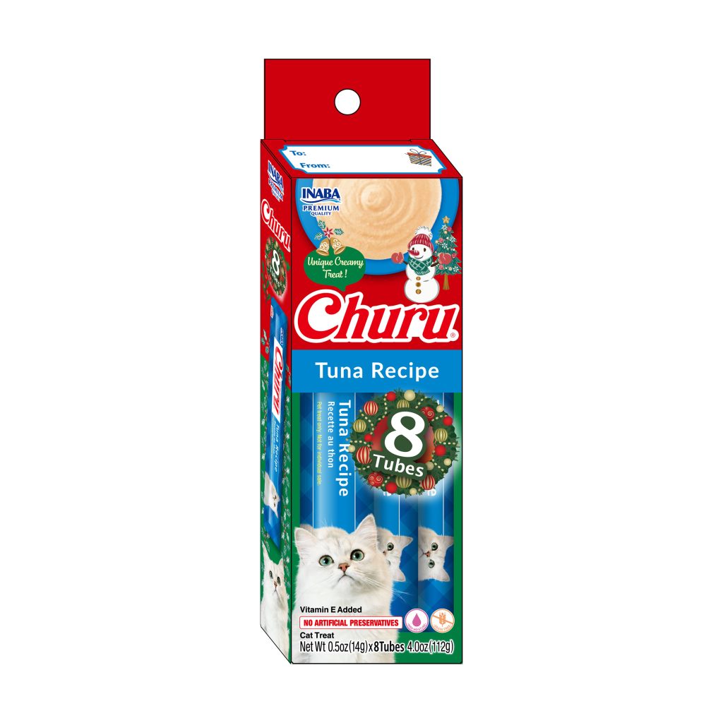 [CHRISTMAS] Churu for Cat, Tuna Recipe (Each: 8 Tubes)