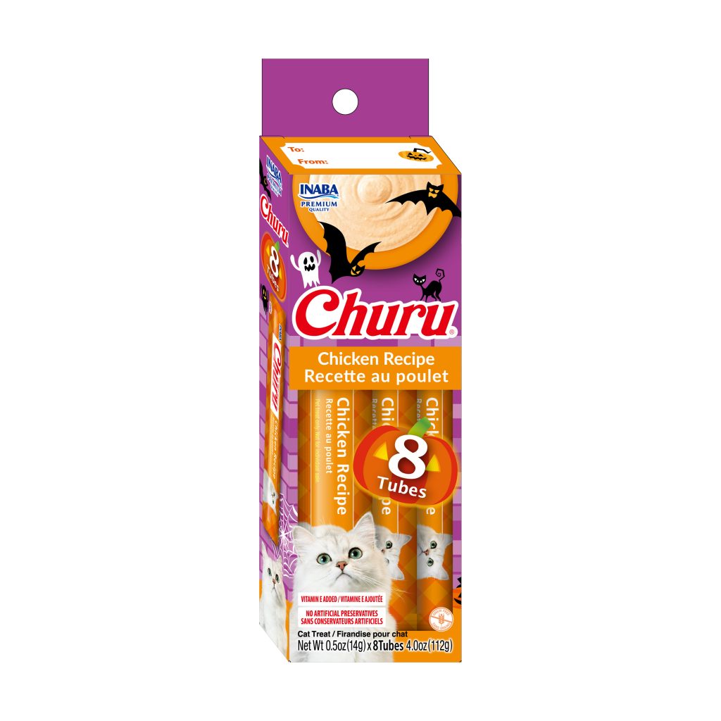 [HALLOWEEN] Churu for Cat, Chicken Recipe (Each: 8 Tubes)