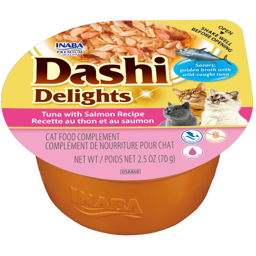 Dashi Delights for Cat, Tuna with Salmon Recipe (Each: 1 Cup)