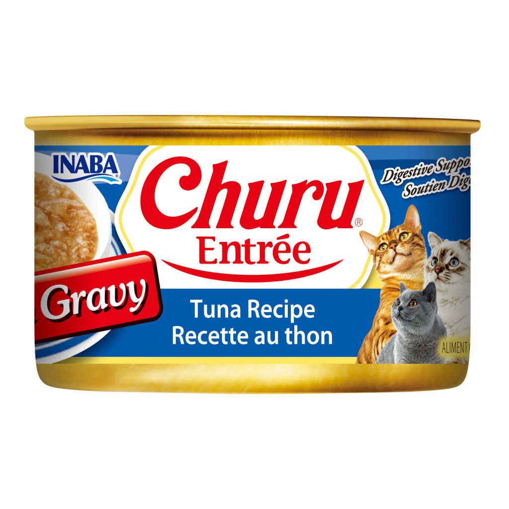 Churu Entree in Gravy for Cat, Tuna Recipe (Each: 1 Can)