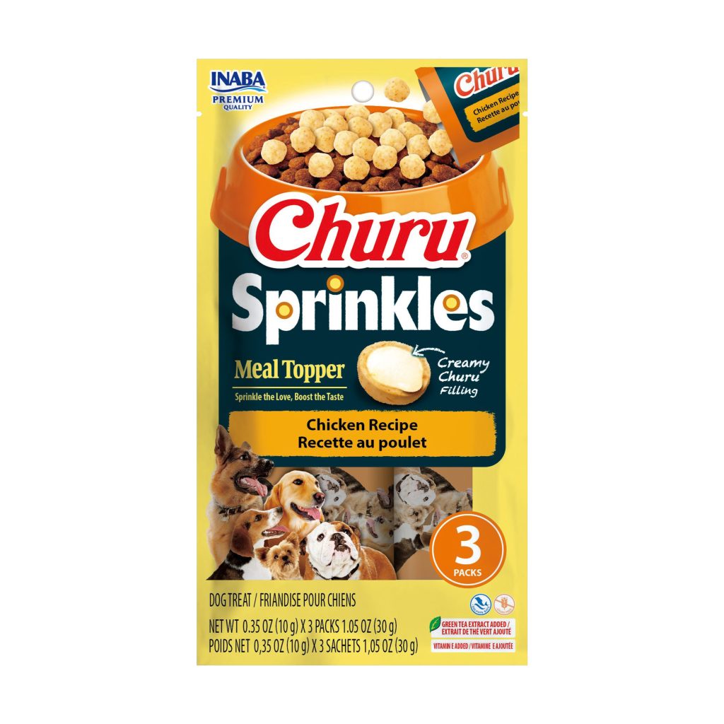 Churu Sprinkles for Dog, Chicken Recipe (Each: 3 Tubes)