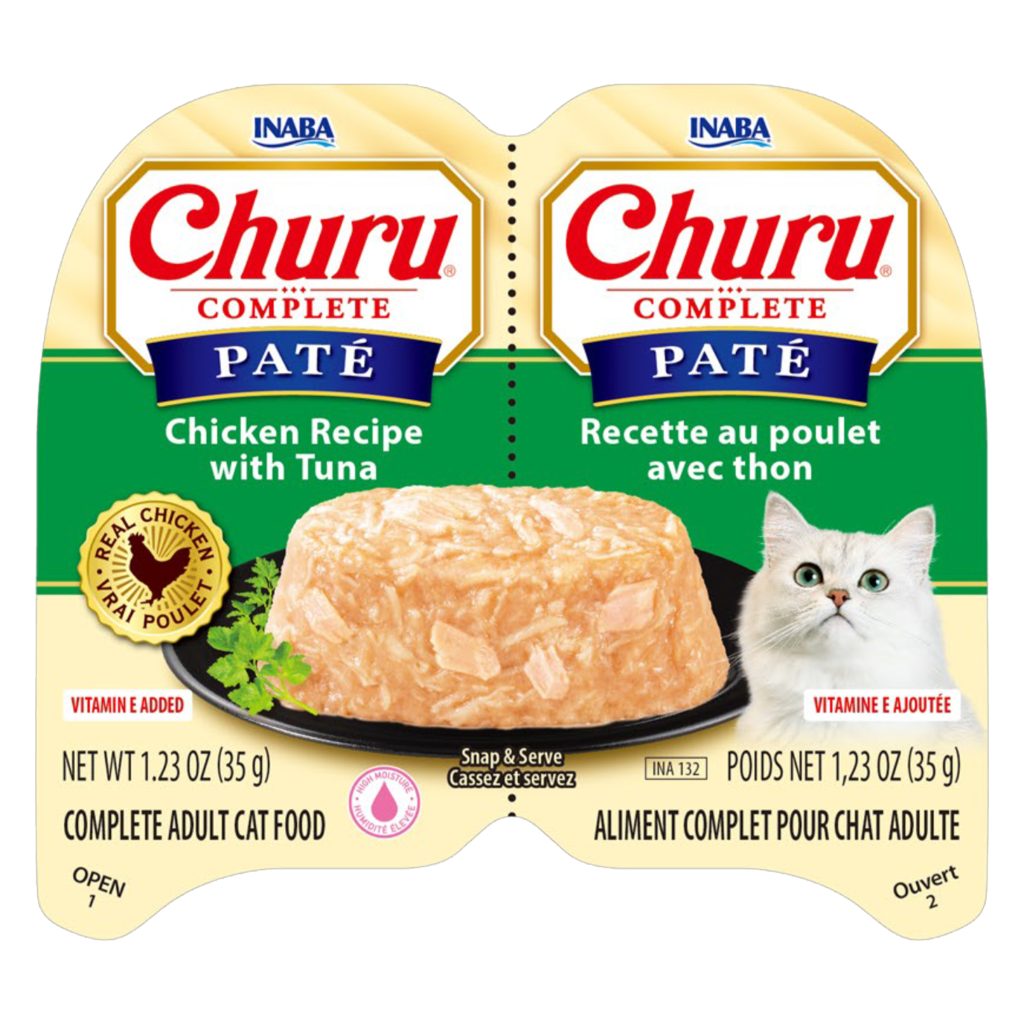 Churu Complete Pate for Cat, Chicken Recipe with Tuna (Each: 2 Cups)