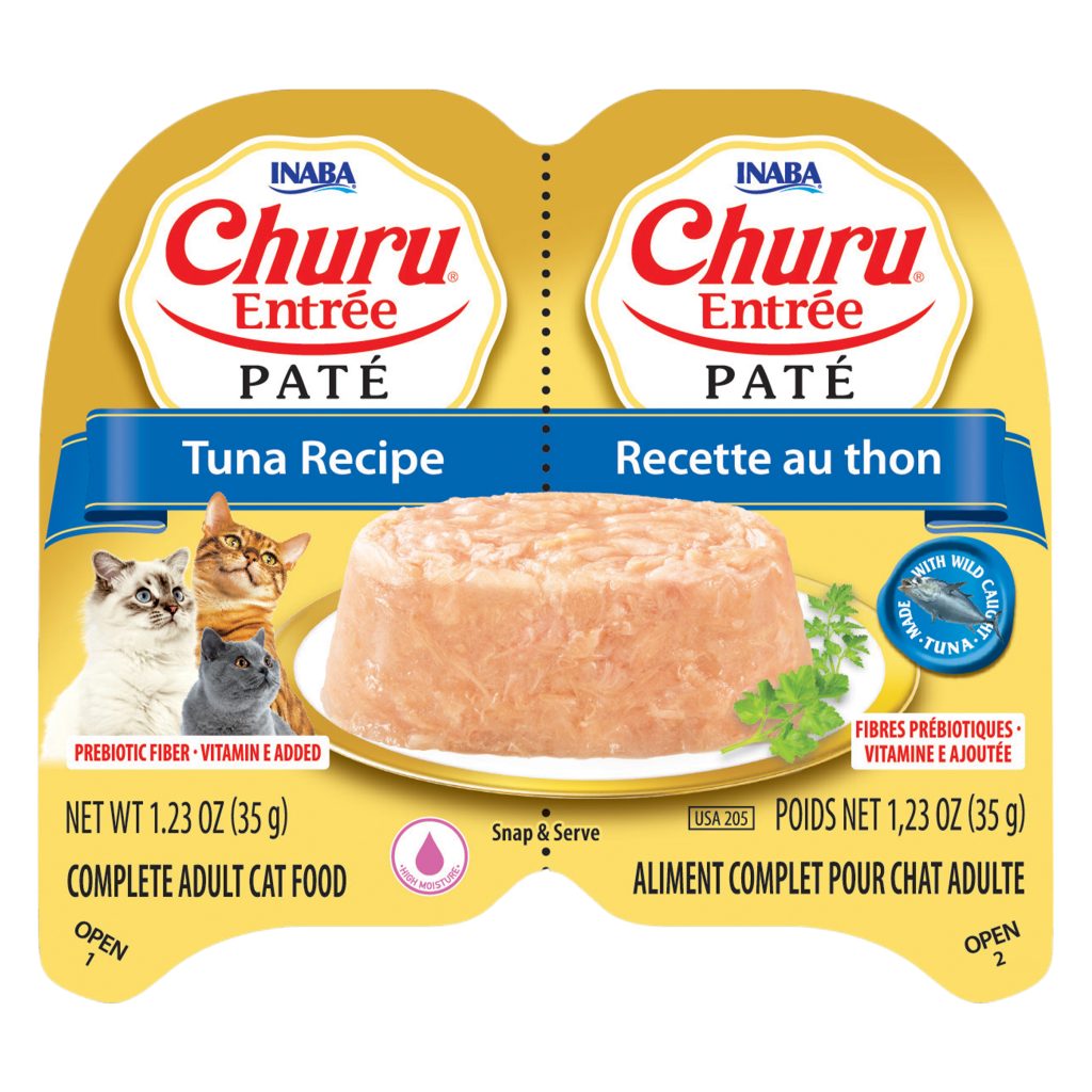 Churu Entree Pate for Cat, Tuna Recipe (Each: 2 Cups)