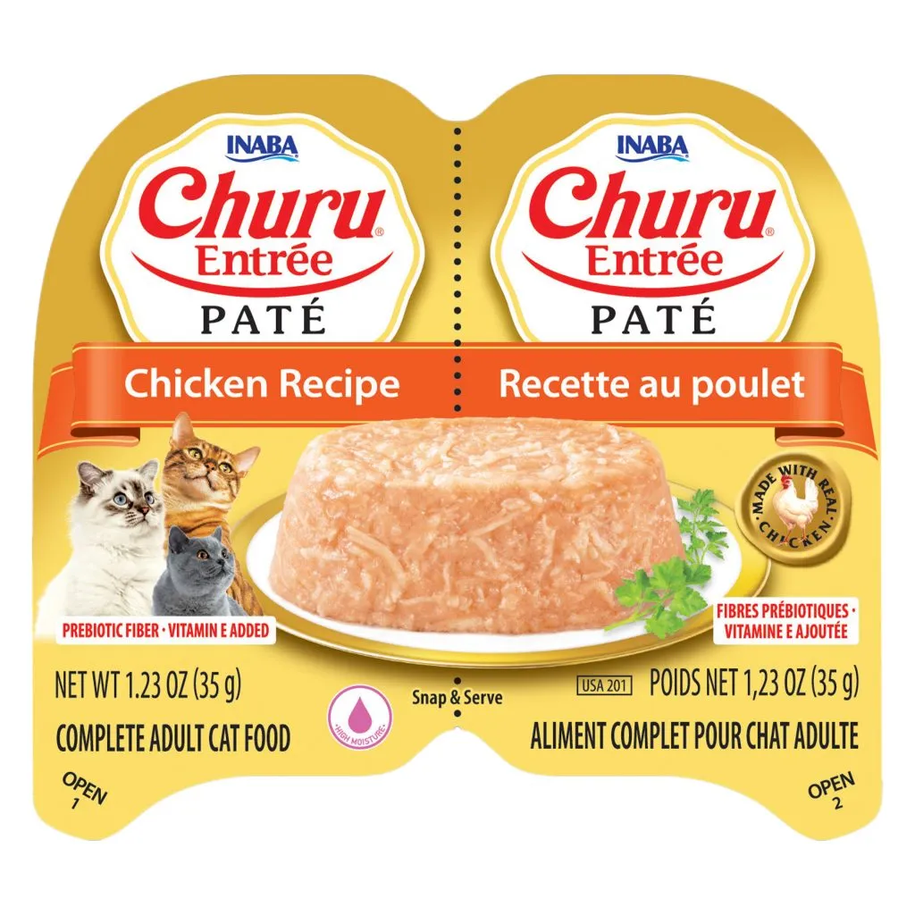 Churu Entree Pate for Cat, Chicken Recipe (Each: 2 Cups)