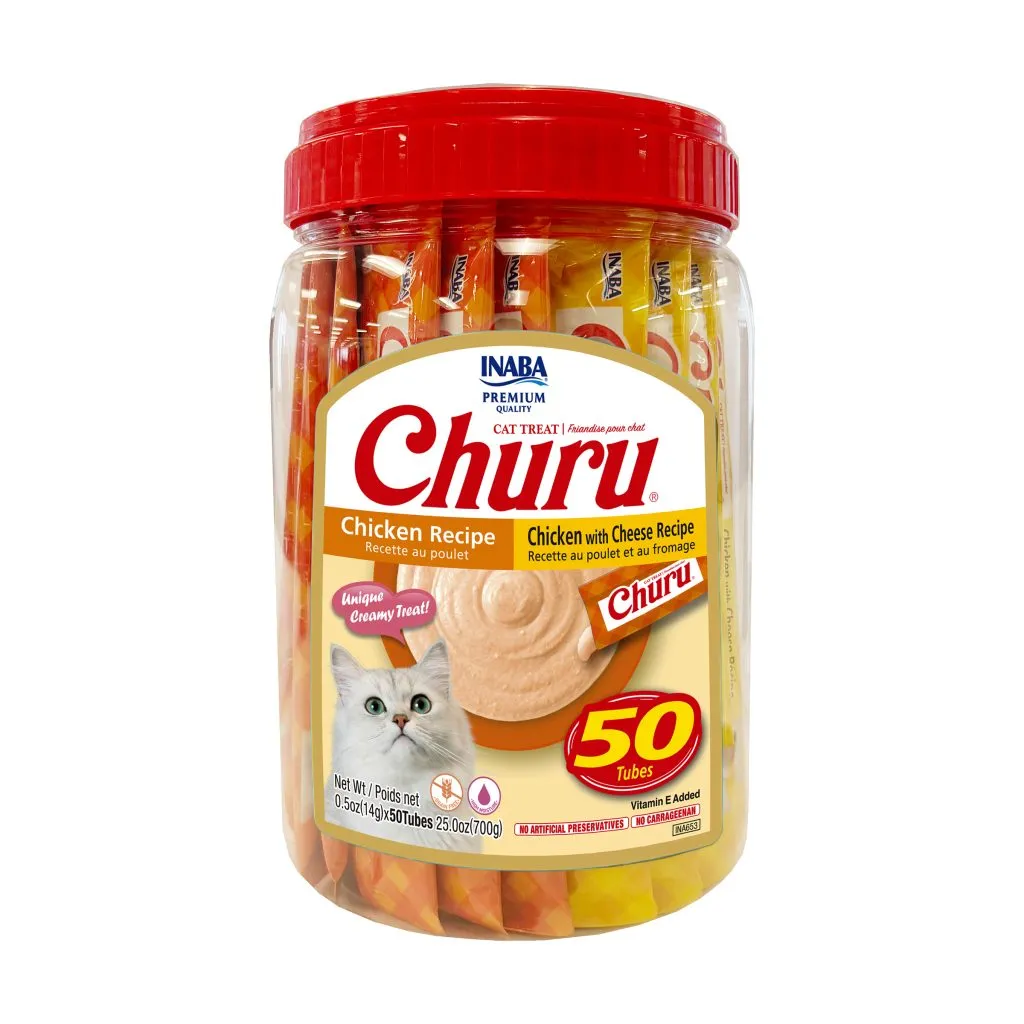 Churu for Cat, Chicken Variety (Each: 50 Tubes)