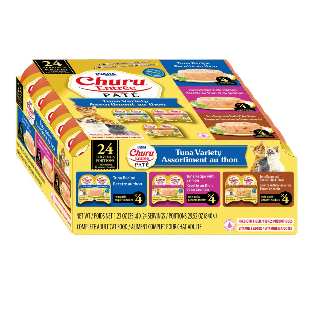 Churu Entree Pate for Cat, Tuna Variety (Each: 12 Cups)