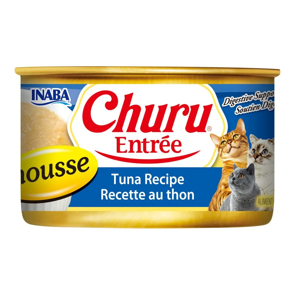 Churu Entree Mousse for Cat, Tuna Recipe (Each: 1 Can)