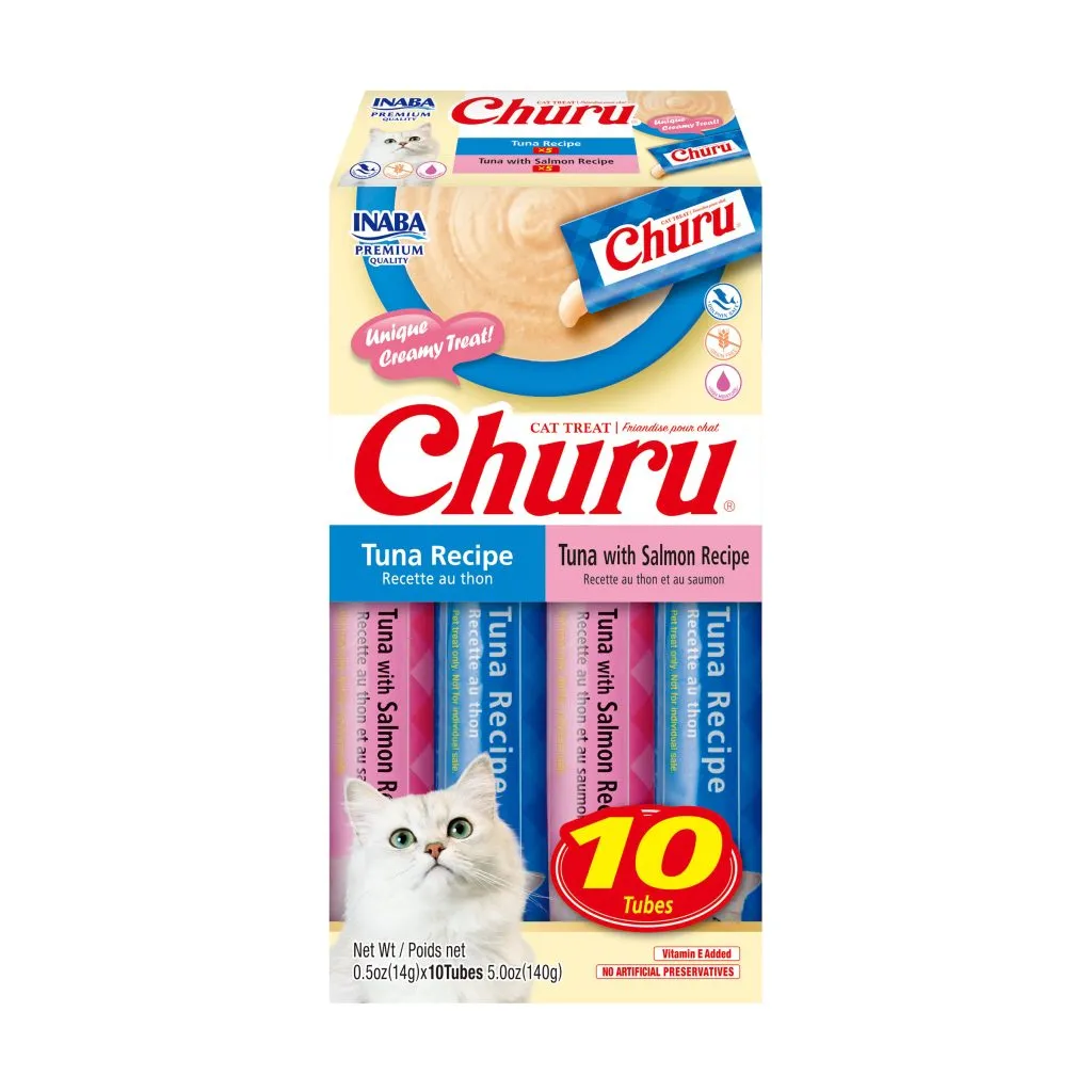 Churu for Cat, Tuna Variety Box (Each: 10 Tubes)