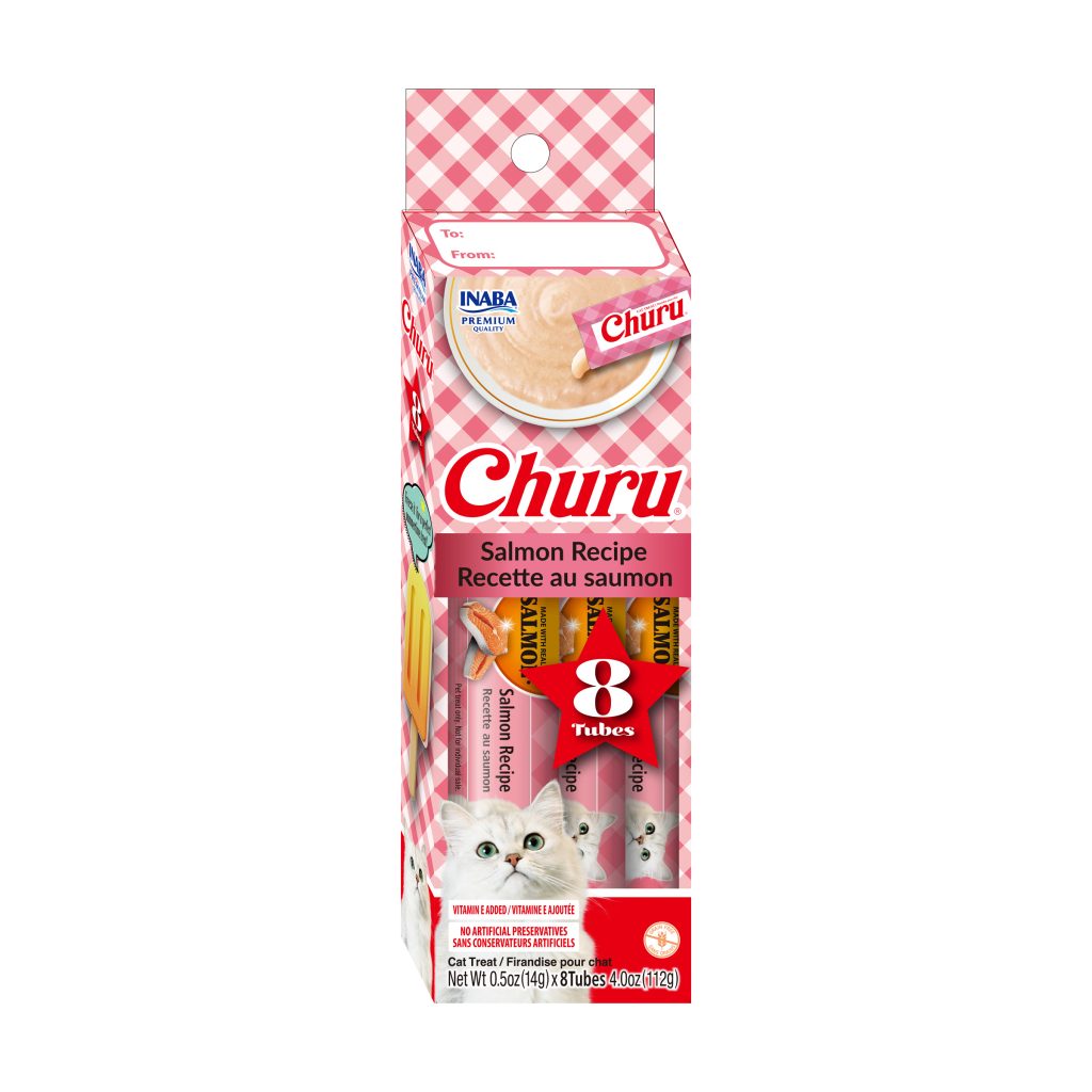 [SUMMER] Salmon Churu for Cat, Salmon Recipe (Each: 8 Tubes)
