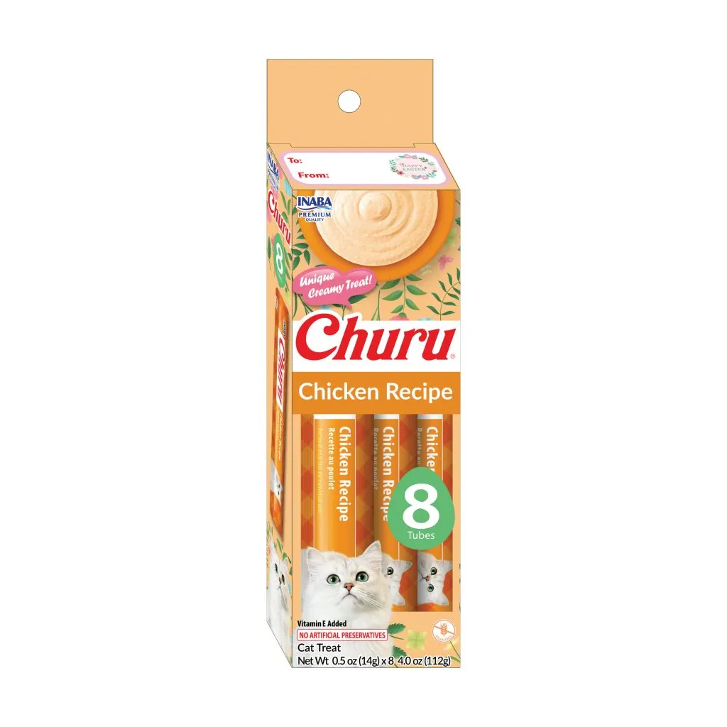 [EASTER] Churu for Cat, Chicken Recipe (Each: 8 Tubes)